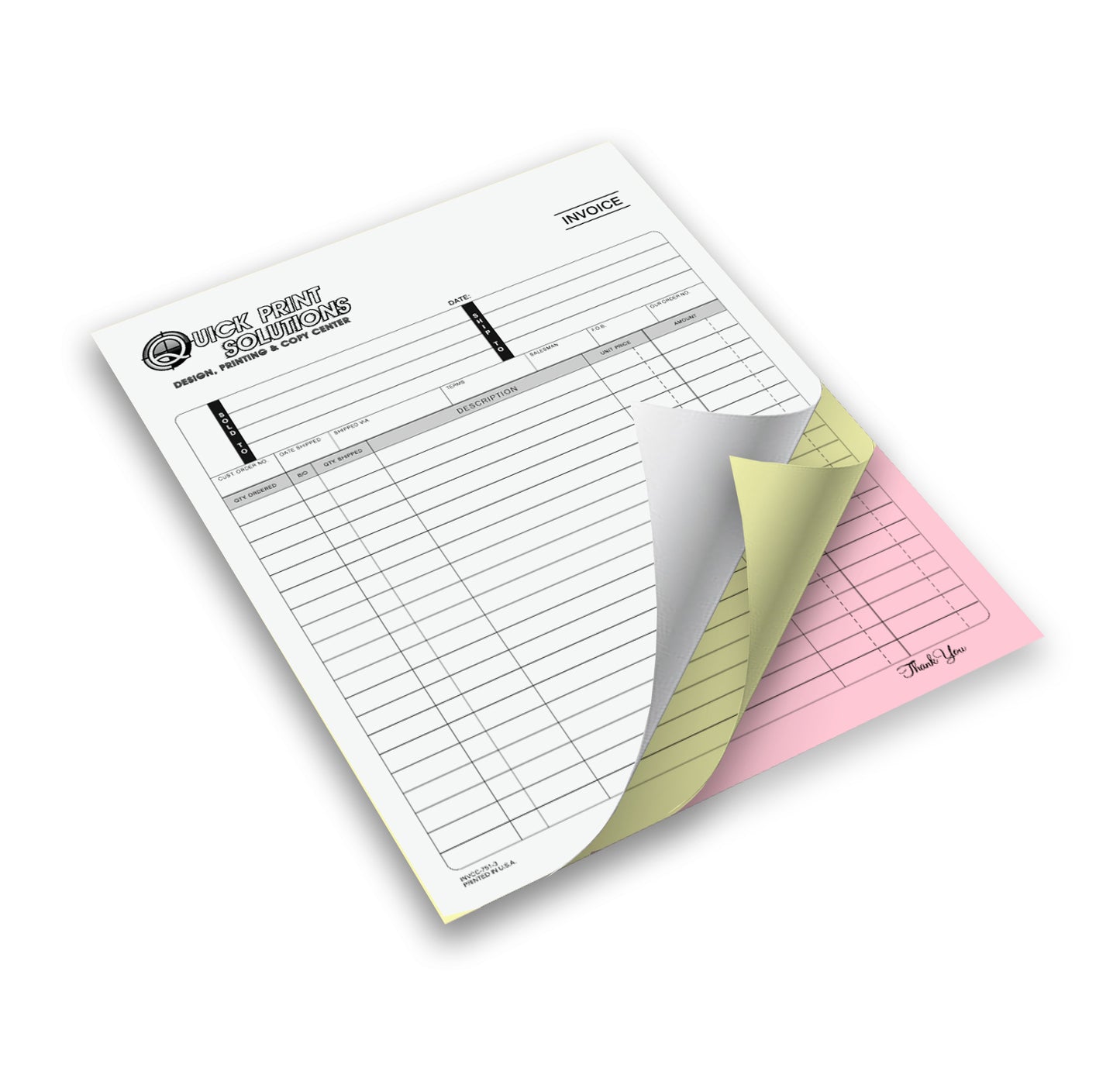 NCR FORMS SPOT COLOR 8.5X5.5
