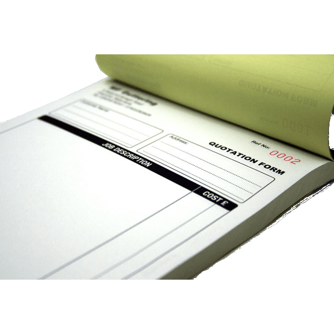 NCR FORMS SPOT COLOR 8.5X5.5