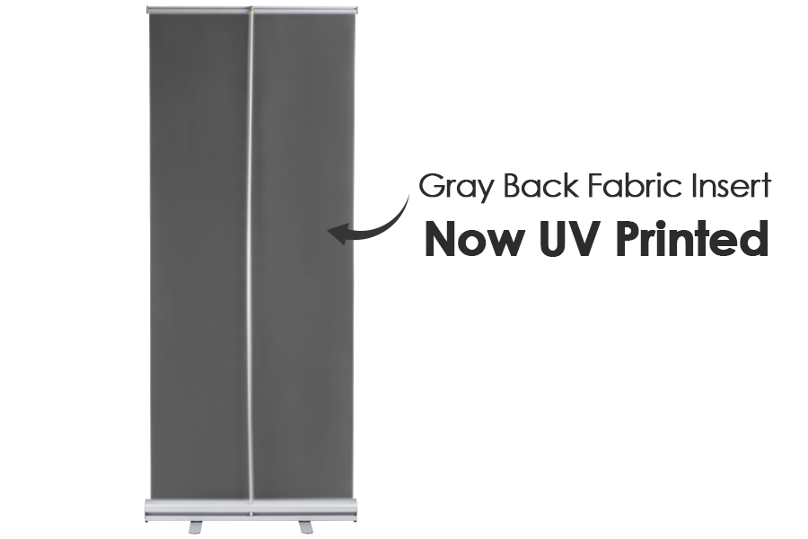 Standard Retractable 33"x81" Roll Up Banner
